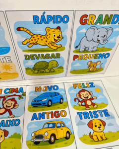 Fichas Conceitos Educação Infantil.