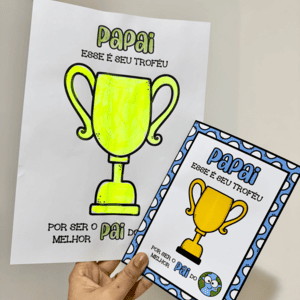Kit Dia dos Pais -Troféu
