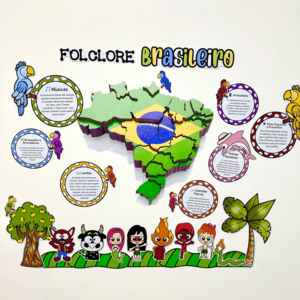 Painel Folclore Brasileiro - 2025