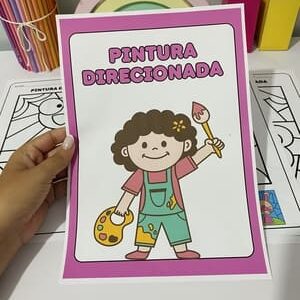 GRATUITO - Atividade: Pintura Direcionada ️