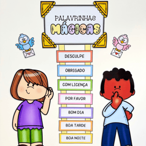 Painel - Palavrinhas Mágicas