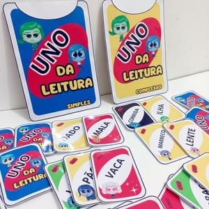 Uno da Leitura Tema: Divertidamente 