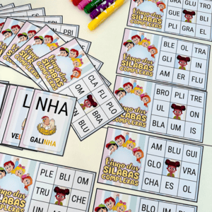 Bingo das Sílabas Complexas
