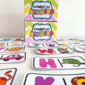 Dominó do Alfabeto 3