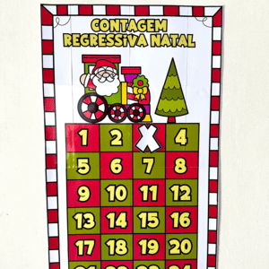 Painel para Contagem Regressiva para o Natal