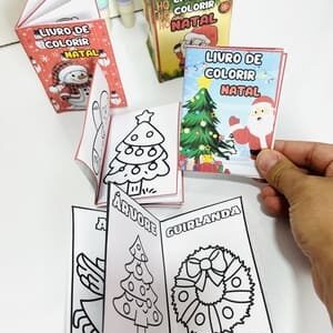 Livrinho colorir Natal