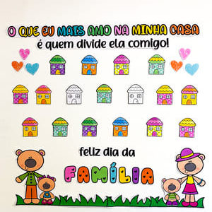 Painel Tema Dia Nacional da Família