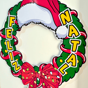 Bambolê tema Feliz Natal
