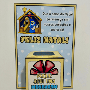 Cartaz Mensagens de Natal