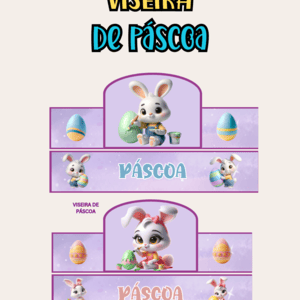 VISEIRA DE PÁSCOA – DIVERSÃO E ESTILO PARA A CRIANÇADA!