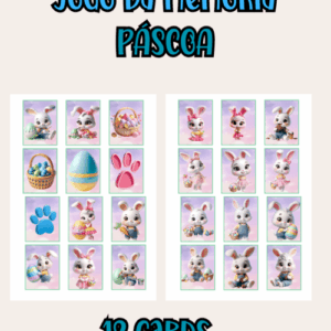 JOGO DA MEMÓRIA DE PÁSCOA
