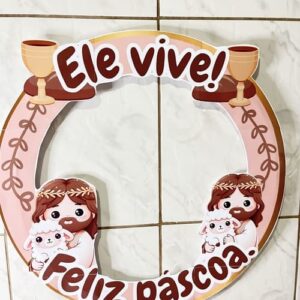 Bambolê de Páscoa Cristã
